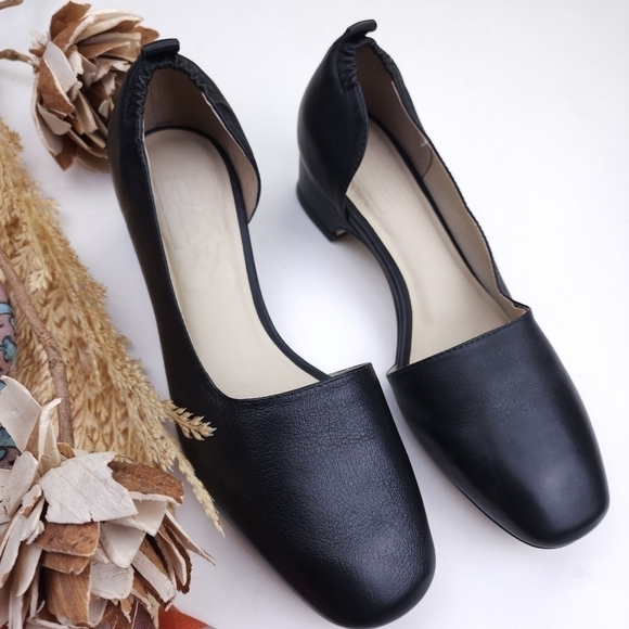 Bird of Flight Black Cut Away Loafers Sz 6 - Picture 7 of 9